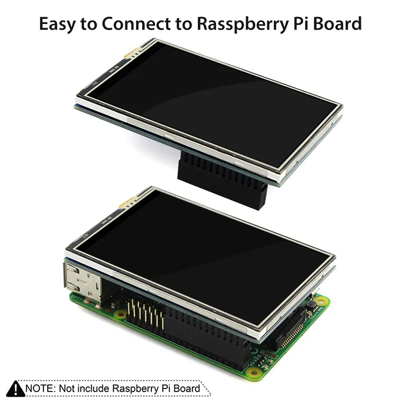 Elecrow 3,5 дюймов Дисплей Raspberry Pi 3 Сенсорный экран Дисплей 480x320 TFT 3,5 "ЖК-дисплей модуль 3,5 дюйма RPI Дисплей с Стилус