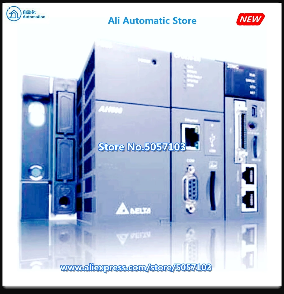 US $359.73 AH64AM10N5C 64DI 24VDC 5MA ID40 Terminals Supporting DVPAETBID32A UB10ID32A New