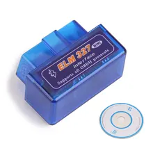 Erisin ES350 Мини ELM327 OBD2 V1.5 автомобильный Bluetooth сканер диагностический инструмент