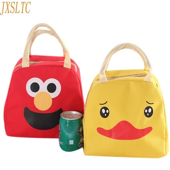 

Lunch Bag Printing Portable Insulated Thermal Cooler Box Lunch Food Storage Bag Picnic Container Sac A lunch Canvas Lunch Bag