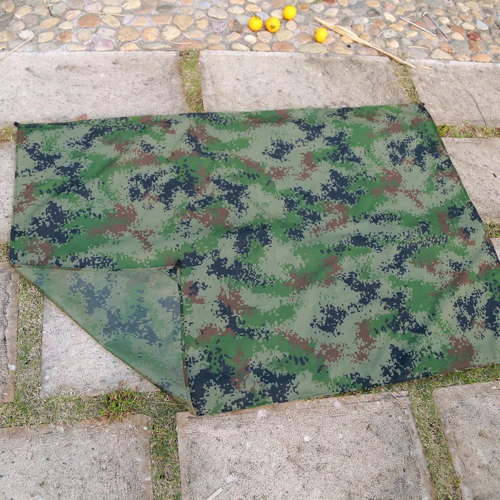 في الهواء الطلق خفيفة قماش القنب التخييم بقاء الشمس المأوى متعددة الوظائف للماء الشاطئ المظلة خيمة للشاطئ حصيرة واقية من المطر