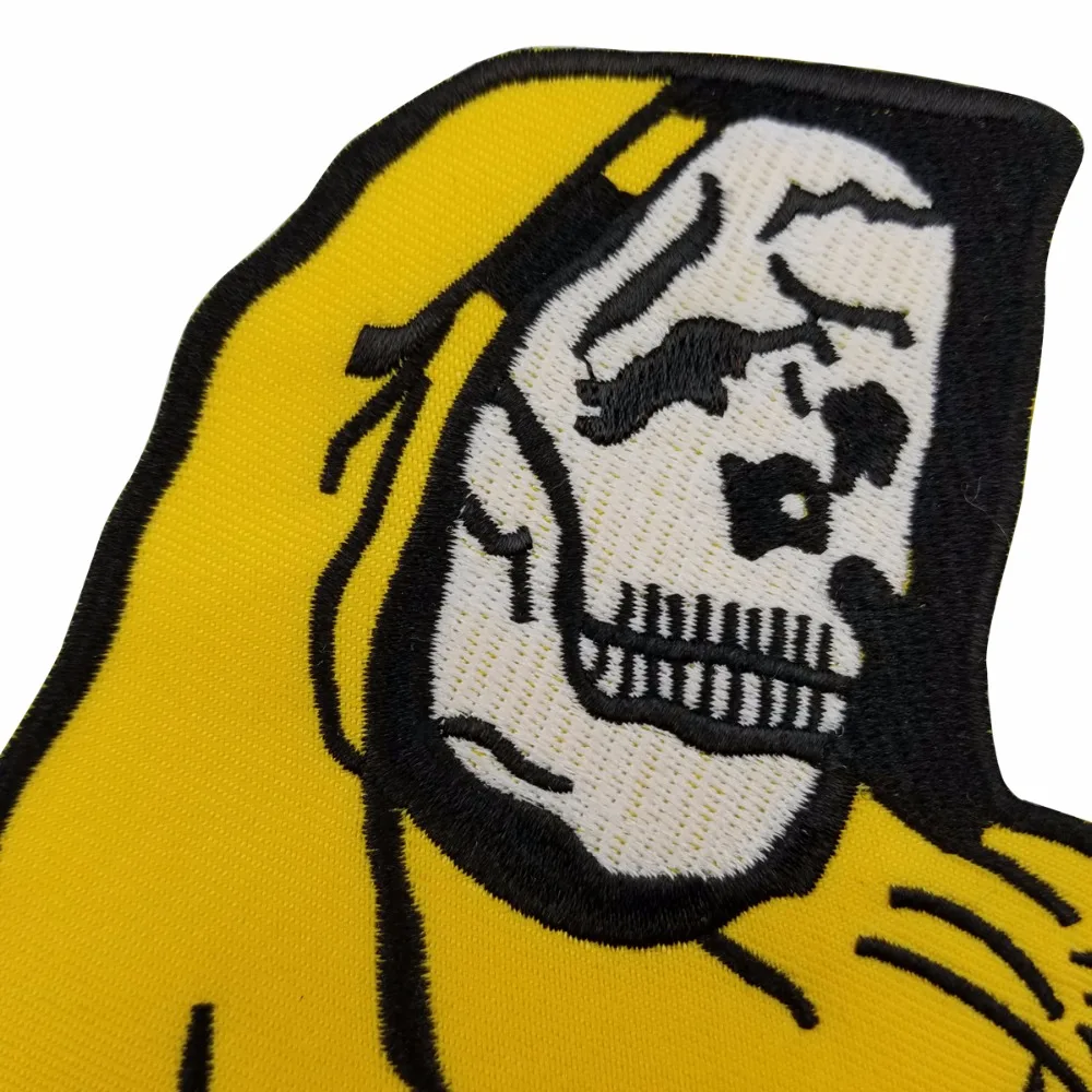 New Arrival 7pcsSet GHOSTRIDER'S GERMANY Embroidered Iron-On Sew On Back Badge Biker Rider Patch For Jacket Vest Free Shipping (4)