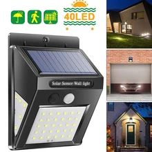 Датчик движения Прочный Настенный светильник забор лампа-фонарь уличного освещения для наружной садовой лампы дорожные огни домашний свет контролируется