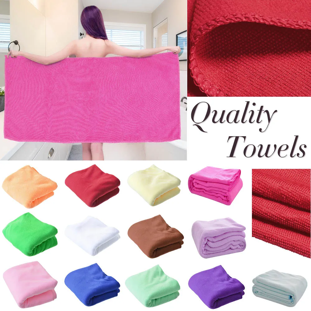 

Urijk Summer Microfibre Beach Towel For Bath Towels Super Soft Water Aborsbent Sports Aqua Gym Microfiber Towels 140x70cm
