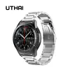 UTHAI S07 Strap for Samsung gear S2/S3 20mm 22mm watch band  Stainless steel watchband ► Photo 3/6