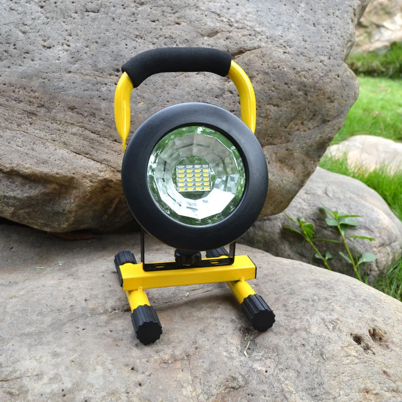 

Waterproof IP65 30W 24LED 3 Modes LED Floodlight Portable SpotLights Rechargeable Outdoor Flood light Work Emergency light