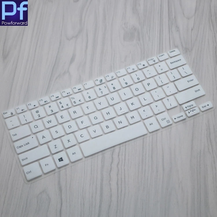 Silicone Keyboard Film Cover Skin Protector for Dell Inspiron Latitude 11 5000 5175 5179 10.8 Inch 11 5000 11 5175 11 5179-Clear