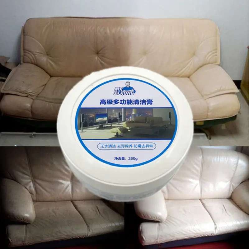 Us 9 99 49 Off Multifunctional Leather Cleaner Car Seat Sofa Clothing Decontamination Cleaning Cream All Purpose Repair Tool In