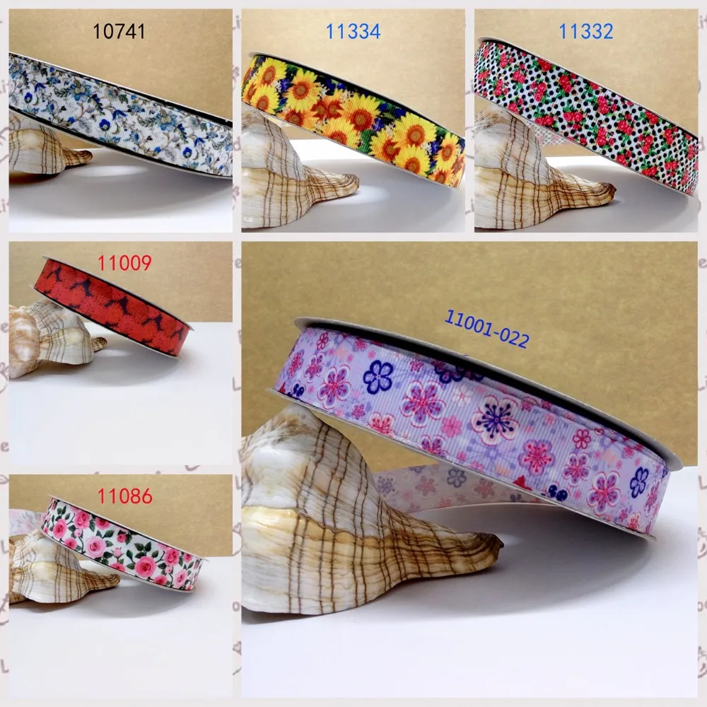 

Cartoon printed grosgrain ribbon ,satin ribbon 10 yards.