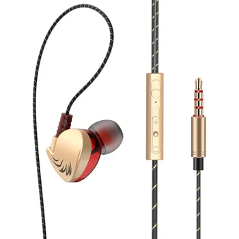 

3.5mm Noise Cancelling Music Earphone With Microphone for iPhone 6 Samsung LG Redmi Honor OnePlus OPPO Universal Phone Earphones