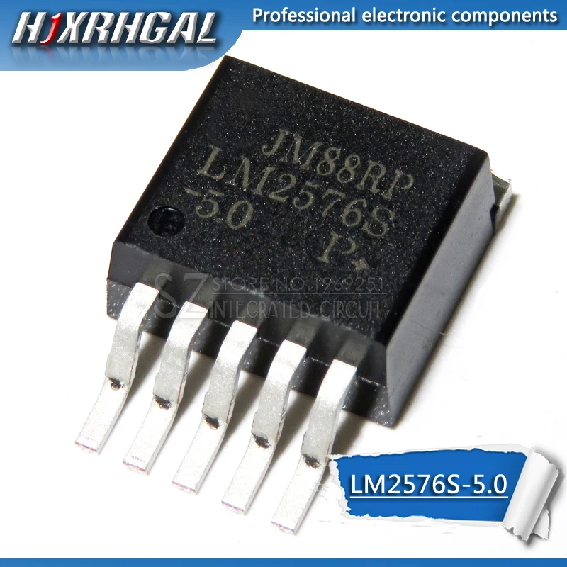 10 шт LM2576S-5.0 TO263 LM2576SX К-263 LM2576-5.0 5 V Новый hjxrhgal