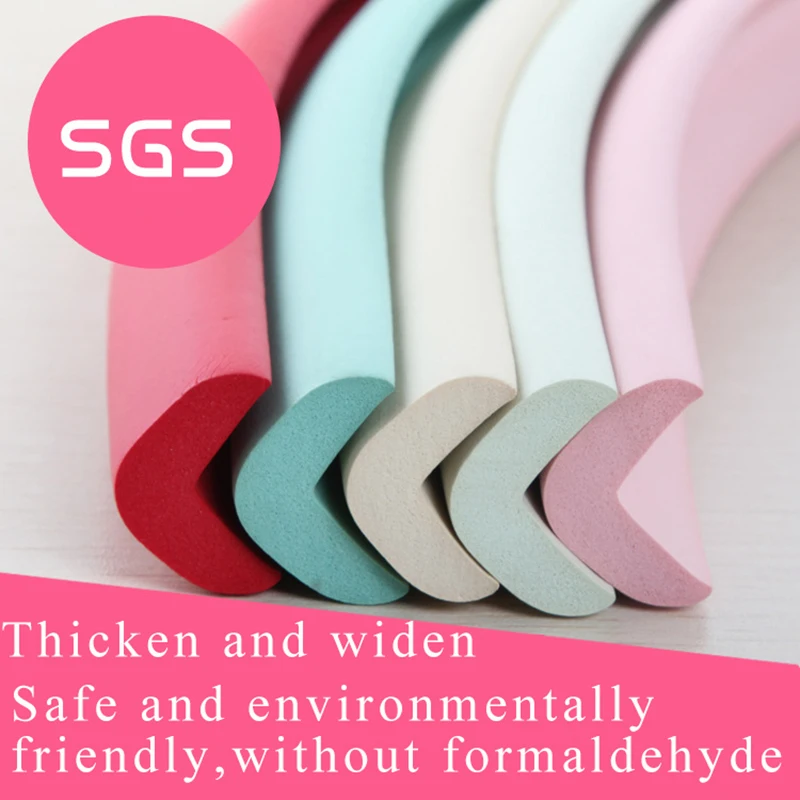 Baby Safety Guards Edge & Corner Guards Solid Angle Form 2M Edge Corners guards Child Protection Corner Protector HappyBear Baby Safety Guards Edge & Corner Guards Solid Angle Form 2M Edge Corners guards Child Protection Corner Protector HappyBear