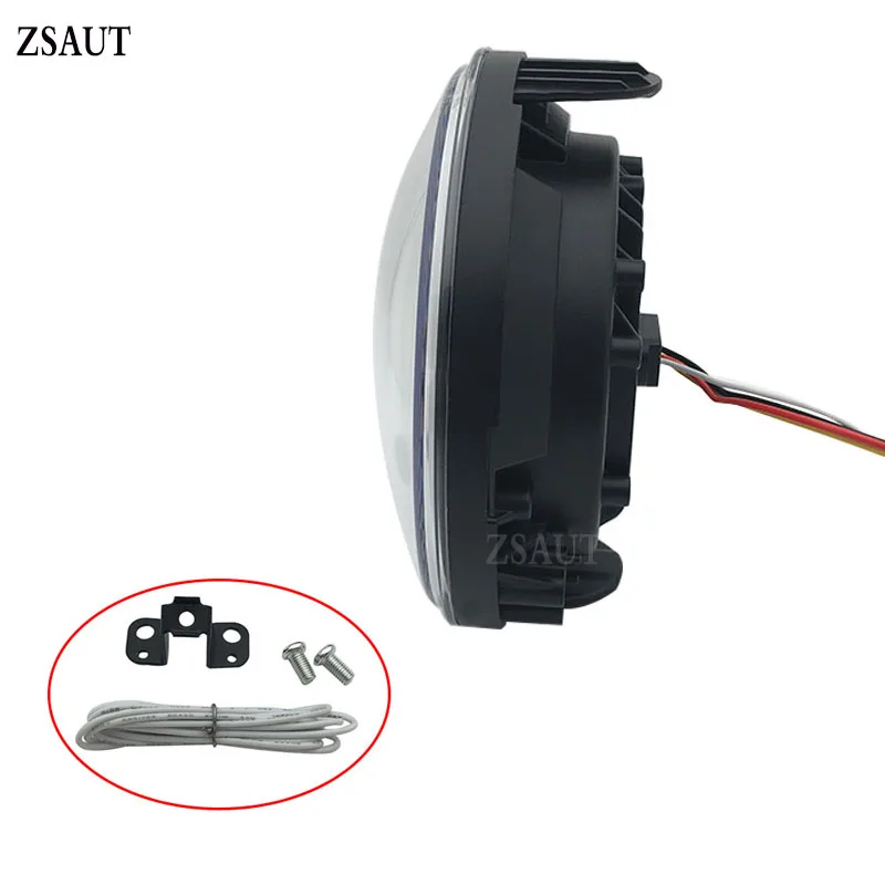 7 &quotкруглый светодиодный фонарь с DRL угловыми глазами для Honda CB 400 500 1300 Hornet 250 600 900