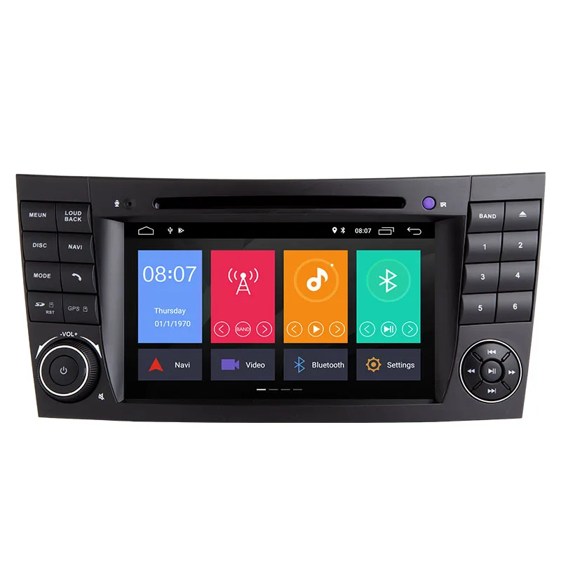 Flash Deal 2 Din 7" HD Android 8.1 Radio GPS HDMI Car DVD Player For Mercedes/Benz/E-Class/W211/E200/E300/E350 Quad Core Wifi Canbus OBD 1 Flash Deal 2 Din 7" HD Android 8.1 Radio GPS HDMI Car DVD Player For Mercedes/Benz/E-Class/W211/E200/E300/E350 Quad Core Wifi Canbus OBD 1