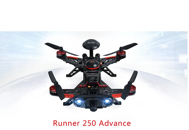 

Walkera Runner 250 Advance with DEVO 7 Remote Control / OSD / Camera GPS V4 System RC Drone Quadcopter RTF F16182
