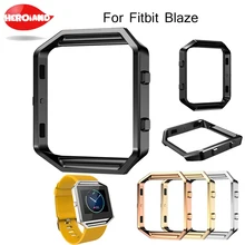 Замена Нержавеющая сталь Держатель рамы чехол металлический каркас рамка для Fitbit Blaze трекер Смарт часы группа