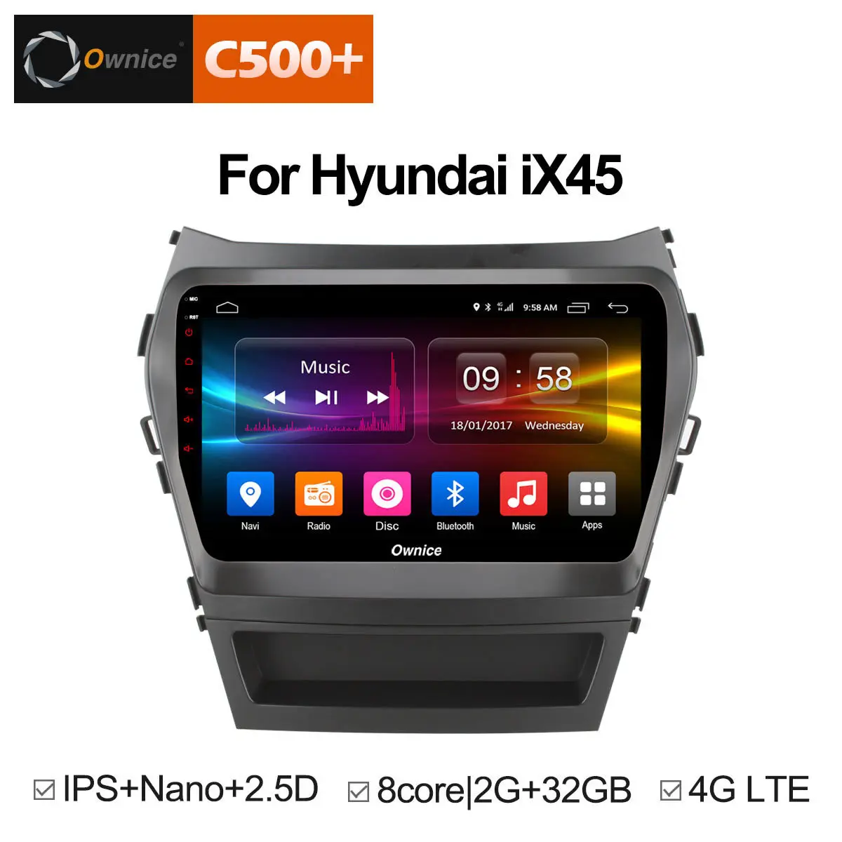 Discount Ownice C500+ G10 Octa 8 Core android 8.1 car dvd player For Hyundai Santa FE IX45 2015 2016 2017 stereo car radio gps navigation 0 Discount Ownice C500+ G10 Octa 8 Core android 8.1 car dvd player For Hyundai Santa FE IX45 2015 2016 2017 stereo car radio gps navigation 0