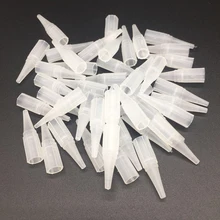 100 шт./лот 3RL Профессиональный татуаж татуировки Пластик советы питания