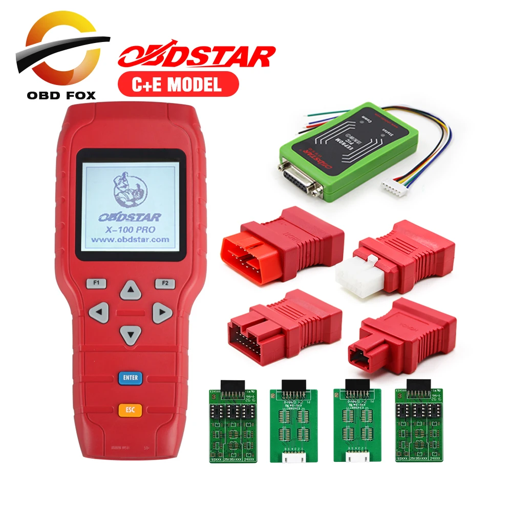 

2018 New designed OBDStar Auto Key Programmer X100 PRO C + E model Including X200 Scanner Function x-100 pros free shipping