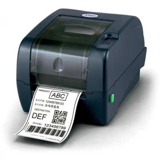 

Original Brand New TSC TTP-247 SERIES High Performance Desktop Thermal Transfer & Direct Thermal Label Barcode Printer 203dpi