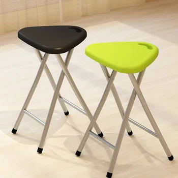 

Small folding stool maza simple household stool folding chair dining chair outdoor portable plastic outdoor fishing stool