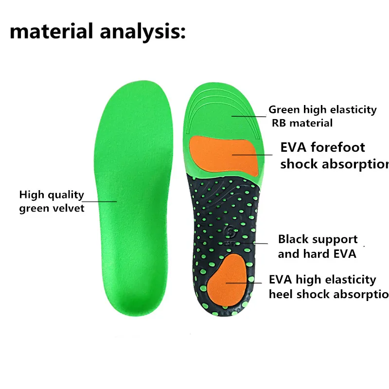 Стельки для мужчин и женщин научно проверенный дизайн Поддержка свода стопы ортопедическая обувные вставки подошвенный Fasciitis вставки