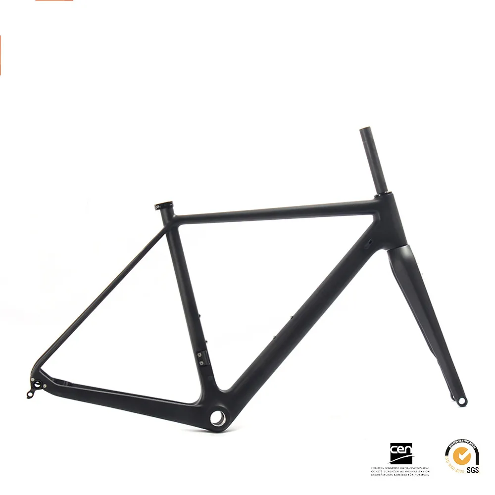 SOBATO Flat Mount Gravel Bike Frame Cyclocross Bike Carbon Frame for