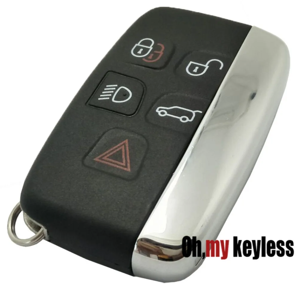 Replacement key fob case for Range Rover Sport Evoq smart remote key