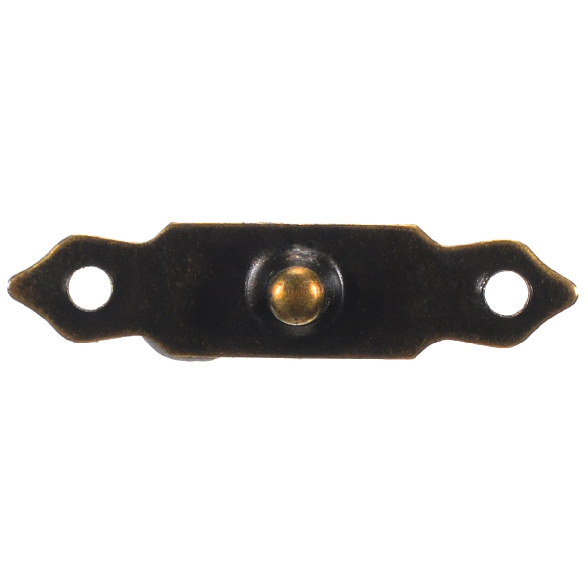 12Pcs Mini Antique Brass Wooden Case Hasp Jewelry Gift Box Decorative Hasp Latch for Home Finuture Buckle Clasp Lock