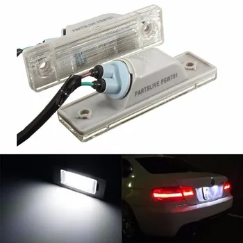 

1 Pair License Plate Light for Chevrolet for Cruze Car Rear License Plate Lamp Trunk Switch Button Assembly Car Styling