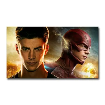 

Art Silk Or Canvas Print The Flash TV Series Poster 13x24 32x57 inch For Room Decor Decoration-001