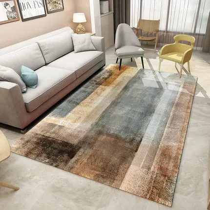 Скандинавское одеяло гостиная спальня подкладка для кофейного столика Европейский стиль простой современный абстрактный диван прикроватный Американский прямоугольный
