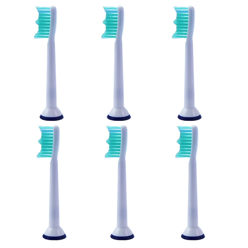 

6PCS Tooth brush Replacement Electric Toothbrush Heads for Philips Sonicare HX6013 Diamond ProResult Healthy Clean Adults Use