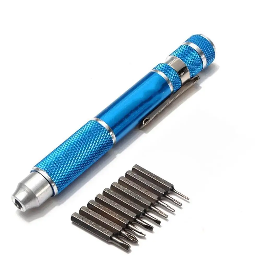 Electronic 10 in 1 JK 8809B hand screwdriver set repair tool Pen style