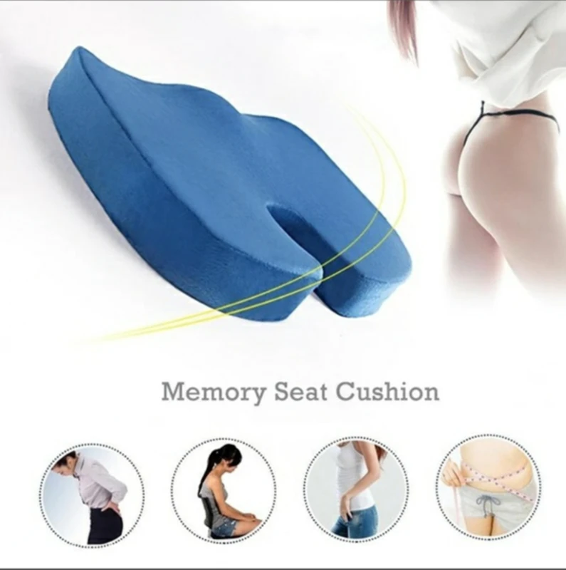 Memory Foam Копчика Ортопедическая подушка офис стул боли подушку 5 цветов