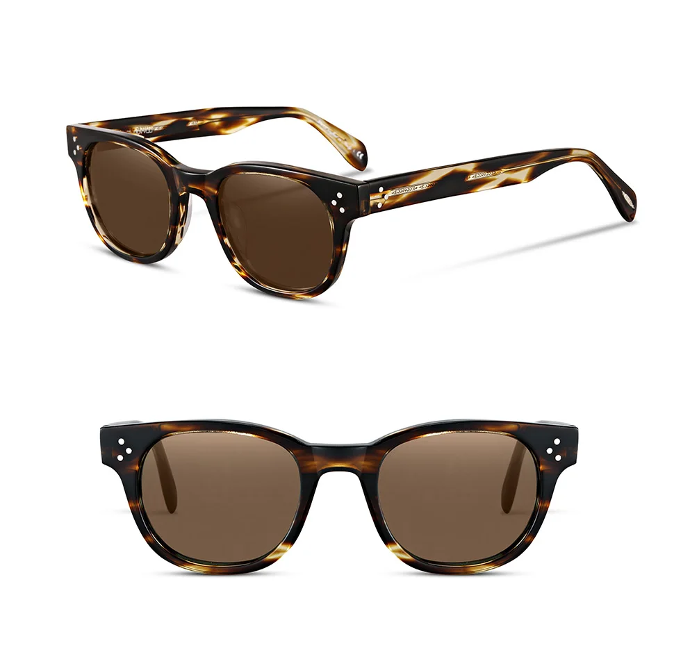OV5236 винтажные оптические очки для близорукости очки оправа поляризованные солнцезащитные очки