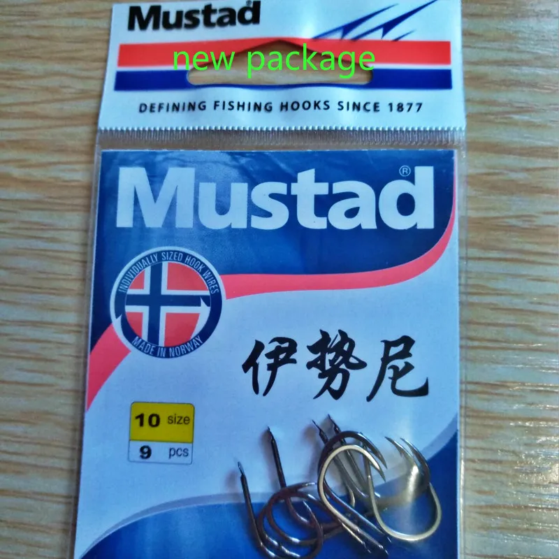 Аутентичные MUSTAD ISEAMA крючки 11837# рыболовный крючок из высокоуглеродистой колючей норвежский крючок MUSTAD Рыбалка снасти Pesca 5 упаковок/партия