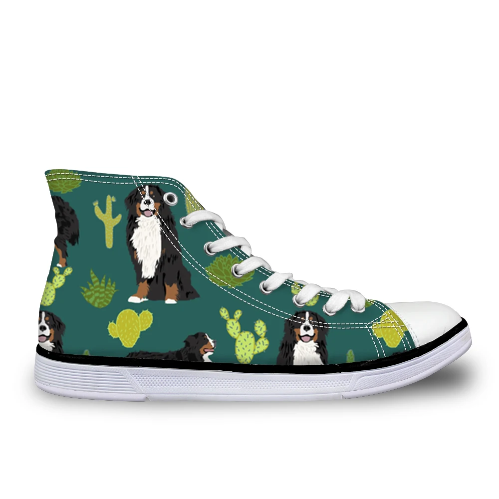 

Customized Autumn Fashion Bernese Mountain Dog Printed Sneakers Women Vulcanized Shoes Ladies Casual Shoe Flat Zapatillas Mujer