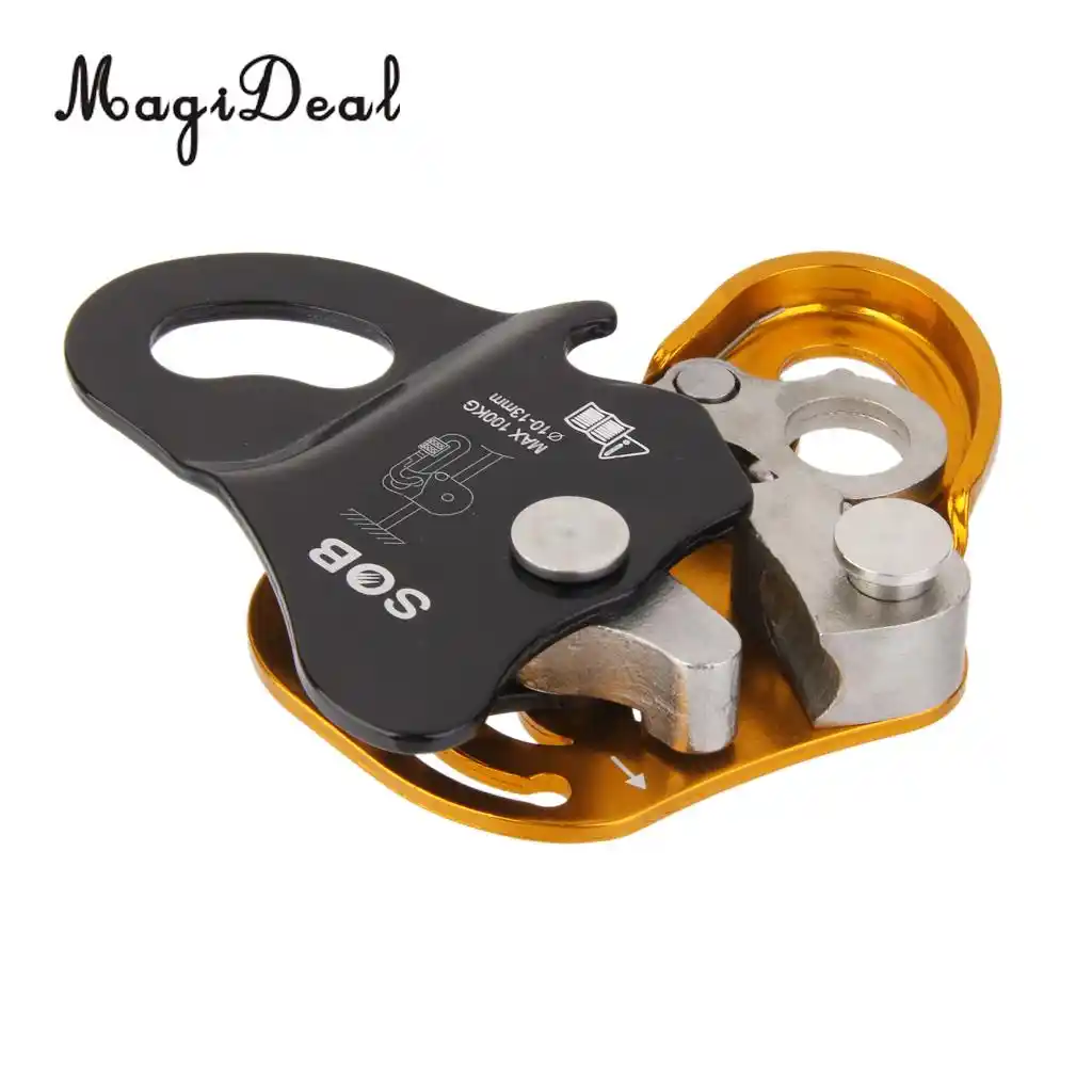 Arborist Rock Climbing Tree Caving 8mm-12mm Rope Grab Protecta Belay Pulley Gear