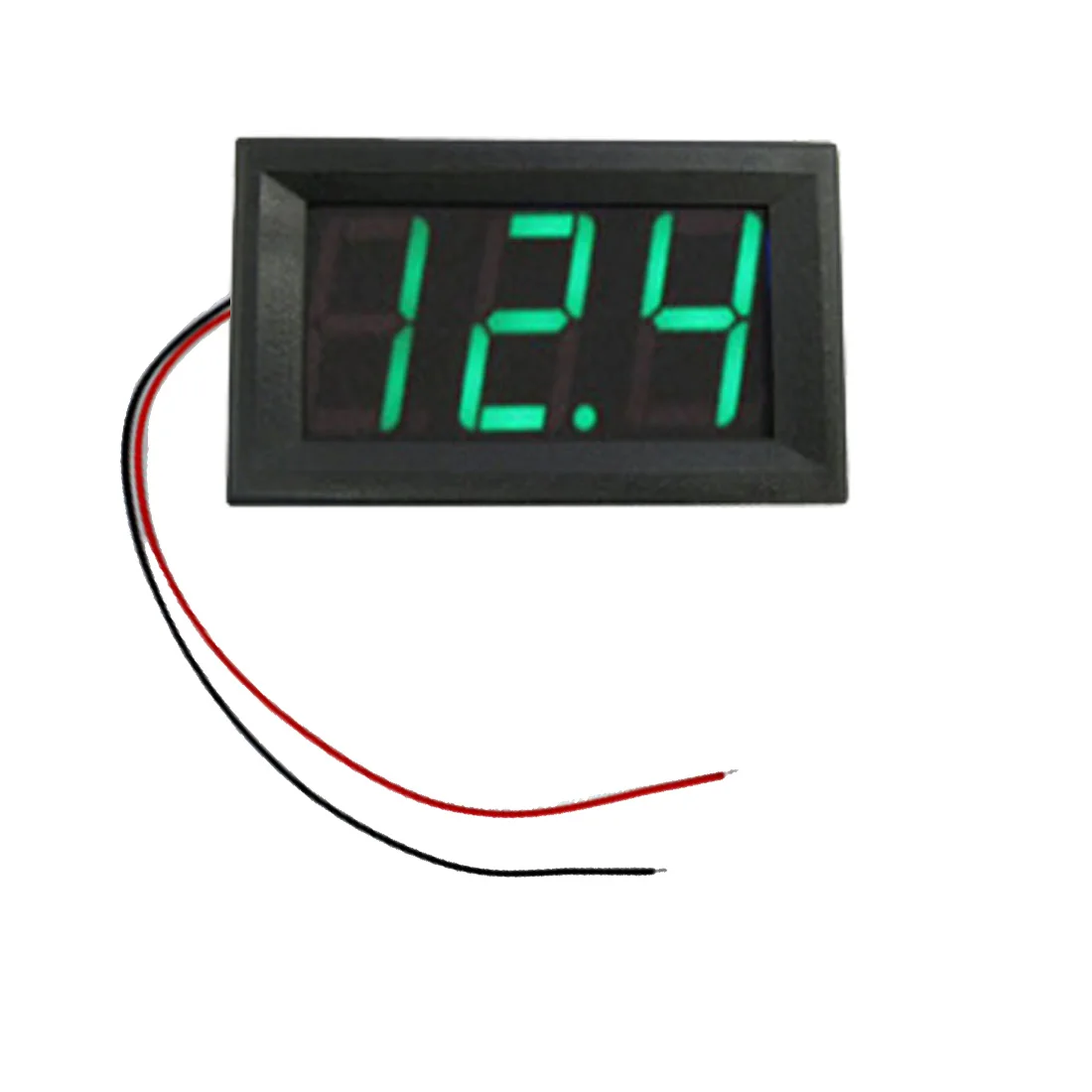 Зеленый 0,56 дюймов светодиодный цифровой вольтметр DC4.5V-30.0V цифровой трубки DC Вольтметр electricalin strument для 6 в 12 В вольтметр Для электромобиля или мотоцикла - Цвет: Зеленый