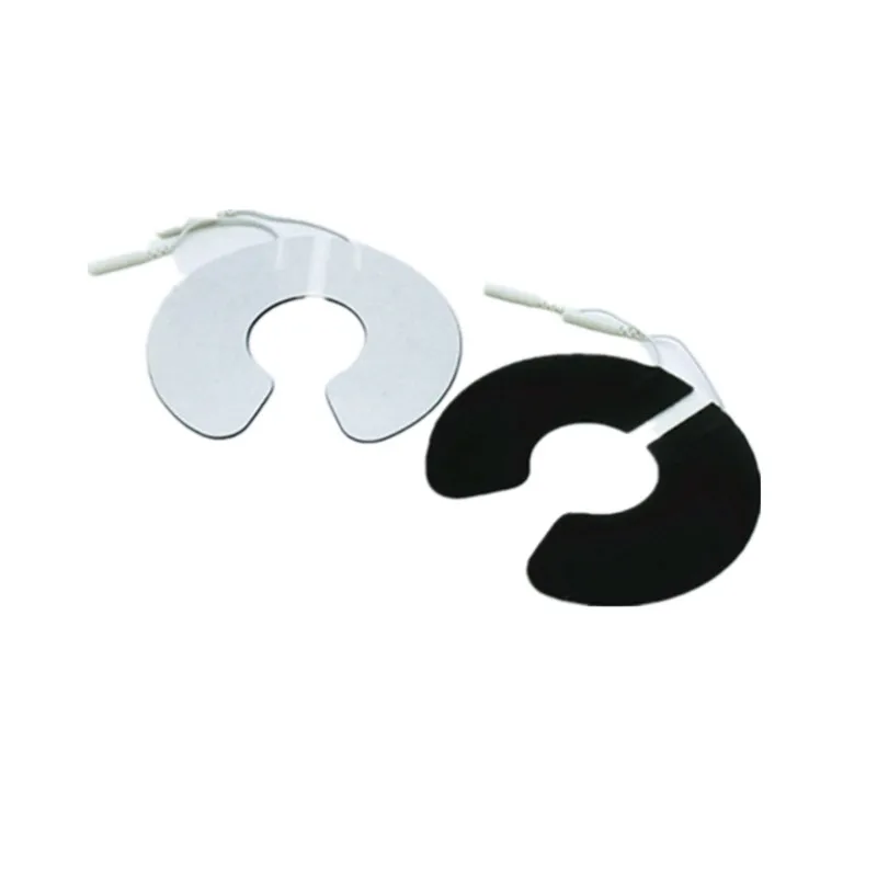 

1pair Breast Enhancer Non-woven Tens Electrode Pad Gel Sticker Patch Bra for Electric Therapy Massager Machine 2.5 Pin Cable