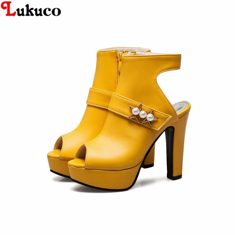 

2018 summer platform shoes Lukuco women pumps CN plus size 37 38 39 40 41 42 43 44 45 46 47 48 49 custom handmade lady sandals