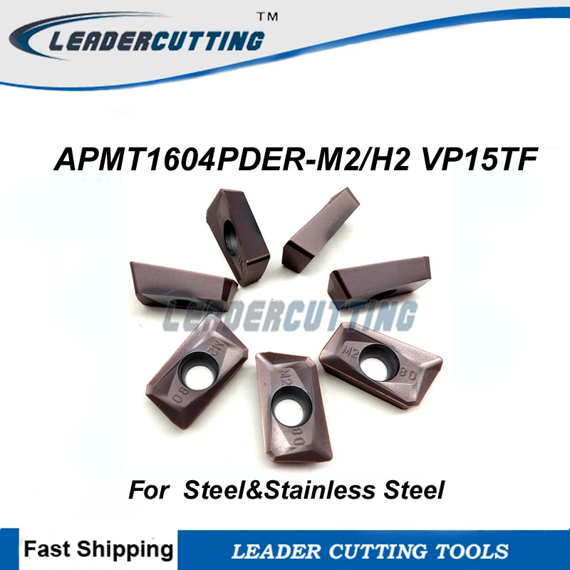 APMT1604PDER-M2 VP15TF Carbide milling inserts for milling cutters 10P