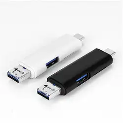 3,1 Тип C кардридер SD кардридер Micro USB кардридер с TF картой OTG Смарт-карта памяти адаптер для MacBook ноутбук USB