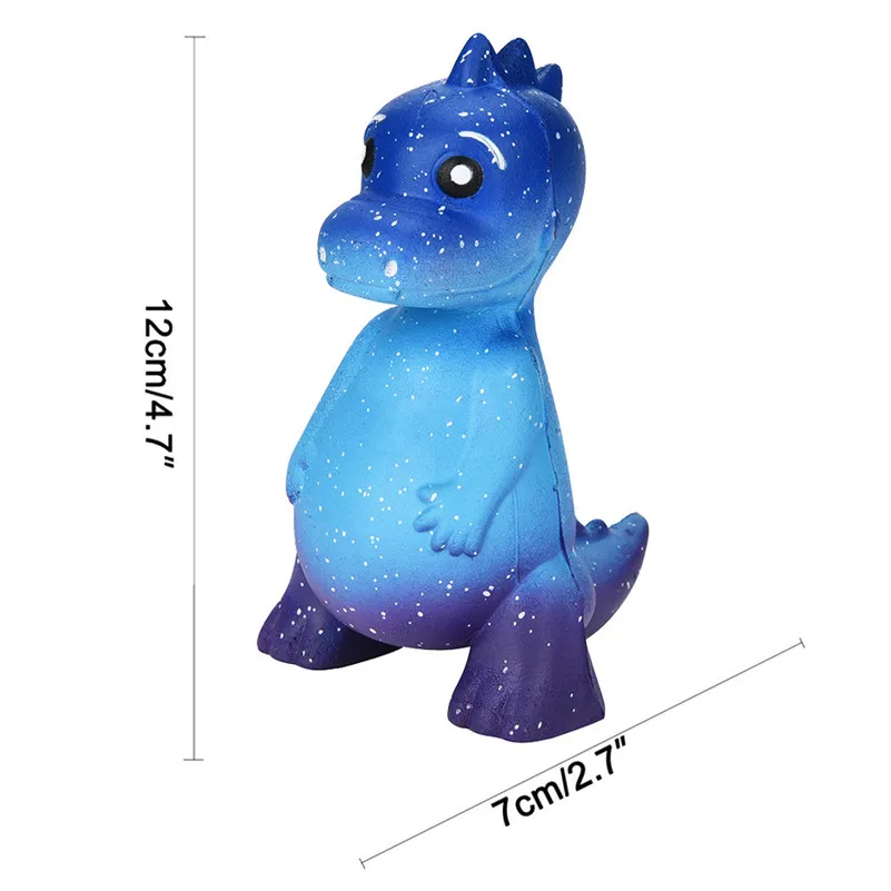 1 шт. галактика динозавра Симпатичные Рекс Jumbo мягкими Jumbo ароматический крем супер замедлить рост Squeeze T игрушки для детей A1