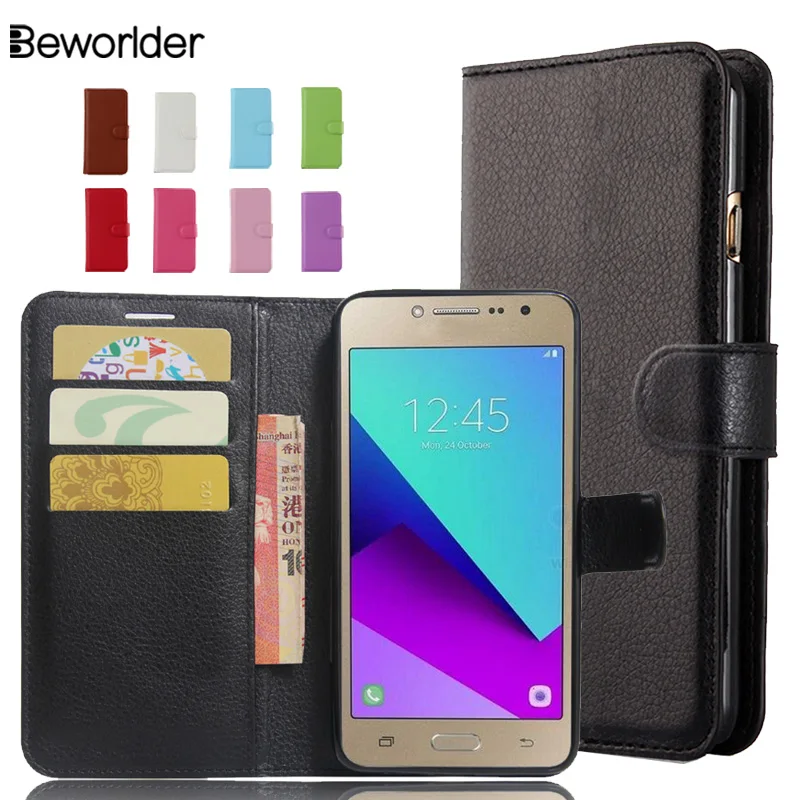 

Beworlder For Samsung Galaxy J2 Prime Case PU Leather Phone Cover Card Slot Flip Wallet Case For Samsung J2 Prime G532