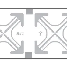 Высокая производительность 860-960 МГц универсальный RFID UHF влажная Инкрустация Стикер Impinj Monza 4D, 4E, 4QT
