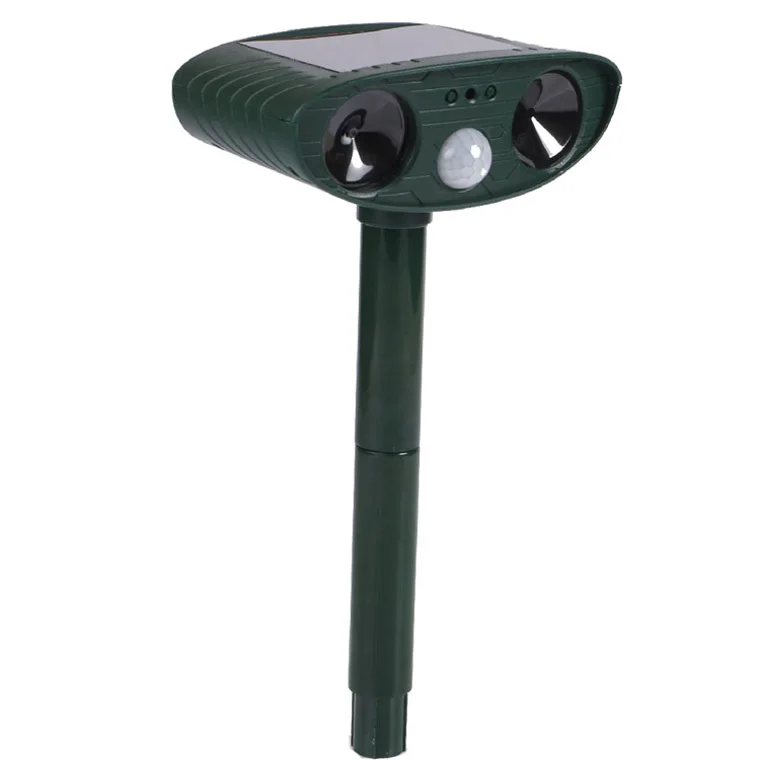 ultrasonic solar animal repeller cat dog