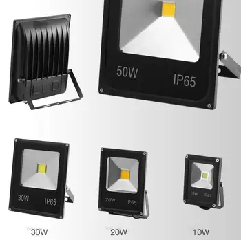 

Led Flood Light Outdoor Spotlight Floodlight 10W 20W 30W 50W Wall Washer Lamp Reflector IP65 Waterproof