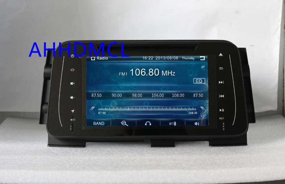 Sale AHHDMCL Car Multimedia Player DVD Radio Stereo Audio GPS Navigation Full Touch For Nissan Kicks 2014 2015 2016 2017 Micra 2017 3